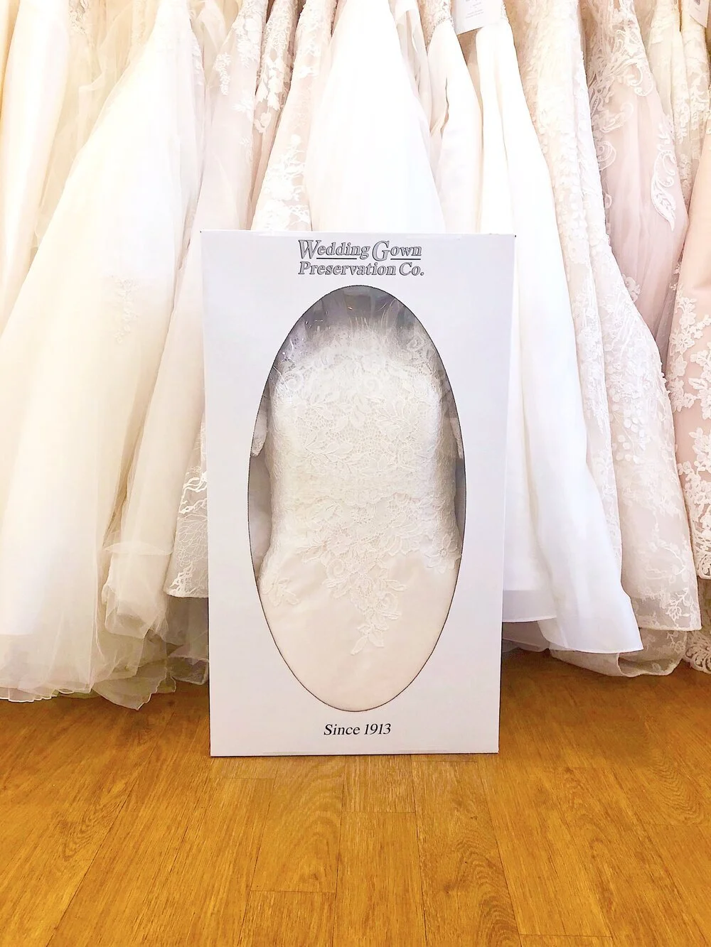Bridal dress preservation clearance
